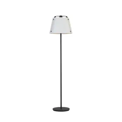 Wrap golvlampa, antracit/vit 154cm
