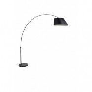 ZUIVER Arc golvlampa - svart metall