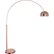 ZUIVER Bow golvlampa - kopparmetall