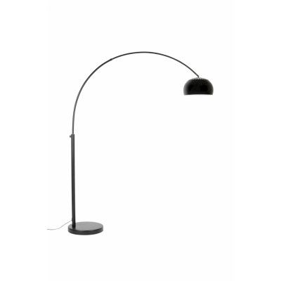 ZUIVER Bow golvlampa - svart metall