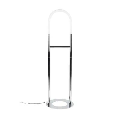 ZUIVER Golvlampa Båg Krom