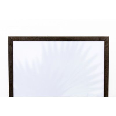 ZUIVER Grow XL golvlampa - glas och svart trä