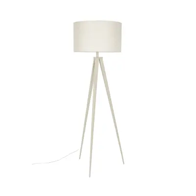 ZUIVER Stativ golvlampa - beige järn