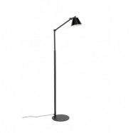 ZUIVER Lub golvlampa - svart järn