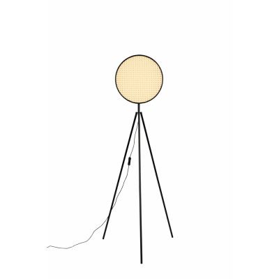 ZUIVER Sien golvlampa - naturlig rotting och brun valnötsfinish