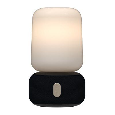 aLOOMI Trådlös Högtalare med Lampa Svart