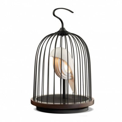 Daqi Concept Jingoo trådlös högtalare/lampa, White Hwamei