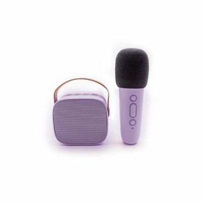 Högtalare och Mikrofon Lila