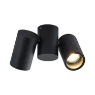 Gesina 2 Plafond Black - Arcchio - Vardagsrum - Modern - Metall - Med flera ljuskällor