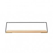 Audo Copenhagen - Rail Hylla L92 Black/Light Oak