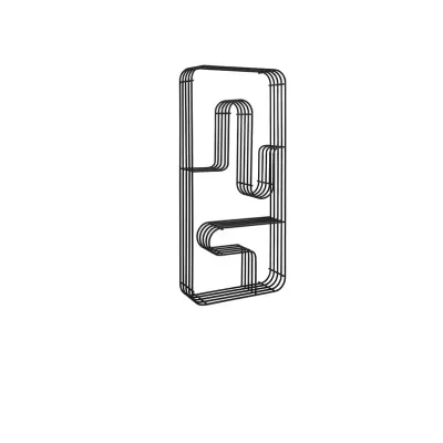 AYTM - Curva Display Hylla Rectangular Svart