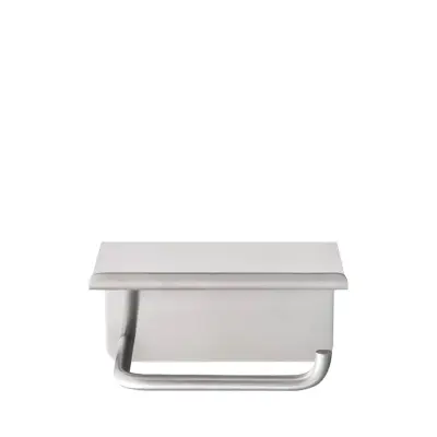 Blomus - Modo Toalettpappershållare w/Hylla Matt Rostfri Stål