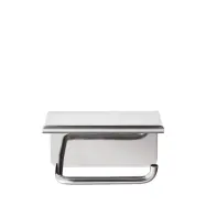 Blomus - Modo Toalettpappershållare w/Hylla Polerad Rostfri Stål