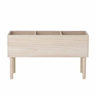 BLOOMINGVILLE Douve bokhylla - naturligt paulownia trä