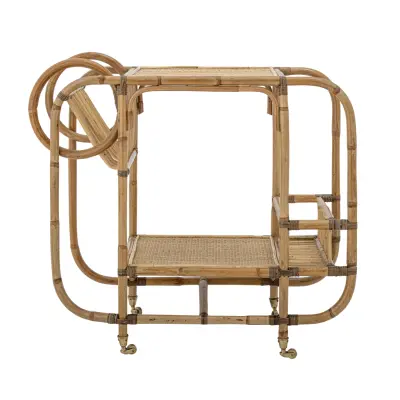 BLOOMINGVILLE Pucca barbord, med 1 hylla - naturrotting (87x46)