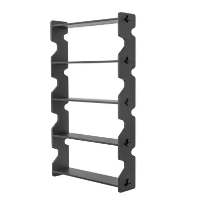 BLOOMINGVILLE Savoya Hylla, Svart, Furu