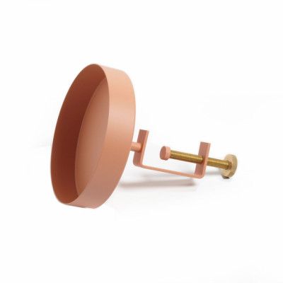 Bricka Clamp Tray rosa liten