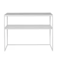 BROSTE COPENHAGEN Tilde konsolbord, med hylla - ljusgrått järn