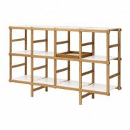 Design House Stockholm Frame hylla M 154 cm Ek-vit