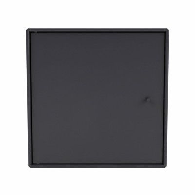 Designtorget Hyllsystem Mini Med Dörr Anthracite