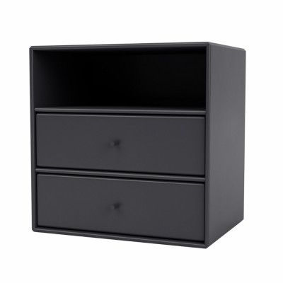 Montana Modul Mini med 2 lådor Anthracite
