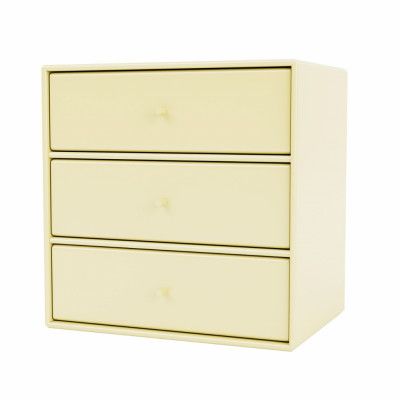 Montana Modul Mini Med 3 Lådor Camomile