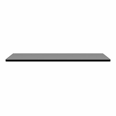 Toppskiva Wire 70,1x34,8cm Rökfärgat glas