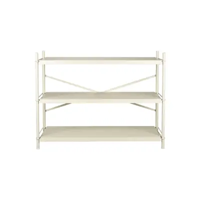 DUTCHBONE Hylla Järn Beige Låg