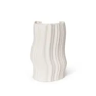 ferm LIVING - Moire Vase Off-White