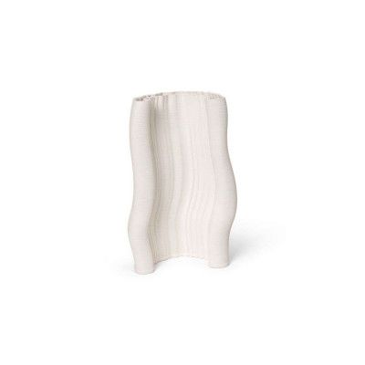 ferm LIVING - Moire Vase Off-White