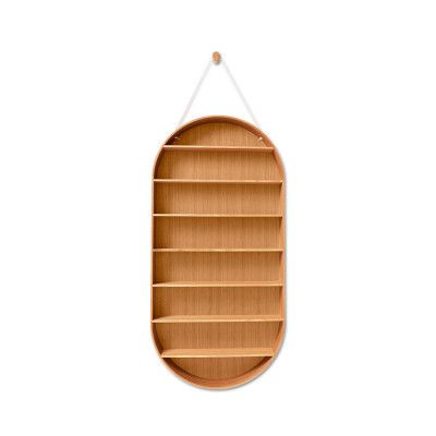 ferm LIVING - Oval Dorm Hylla Olieret Ek