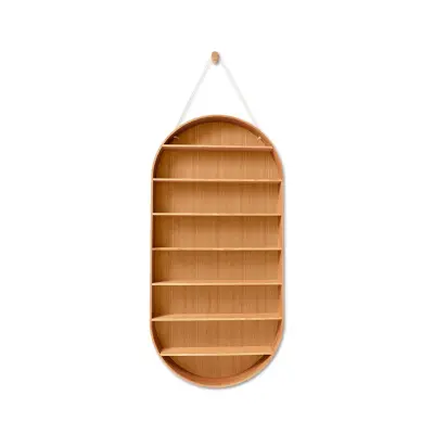 ferm LIVING - Oval Dorm Hylla Olieret Ek