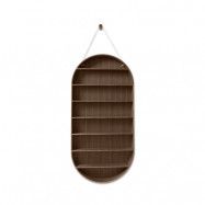 ferm LIVING - Oval Dorm Hylla Rökt Ek