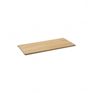 Ferm Living Punctual Perforated hylla 90 cm oak oiled, cashmere