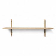 Ferm Living Sector hylla single wide Ek-svart