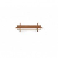 ferm LIVING - Sector Hylla Smoked Oak/Brass