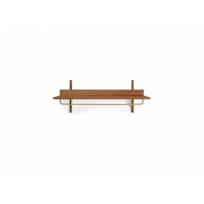 ferm LIVING - Sector Hylla Smoked Oak/Brass