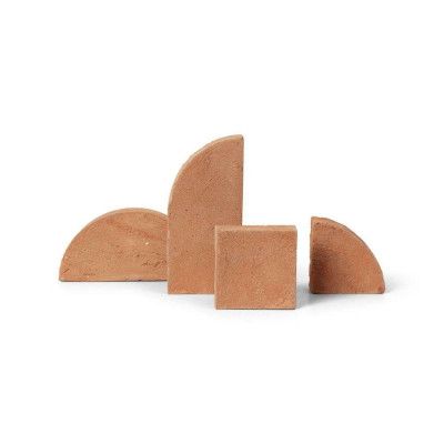 ferm LIVING - Shape Sculpture Set Rosatto