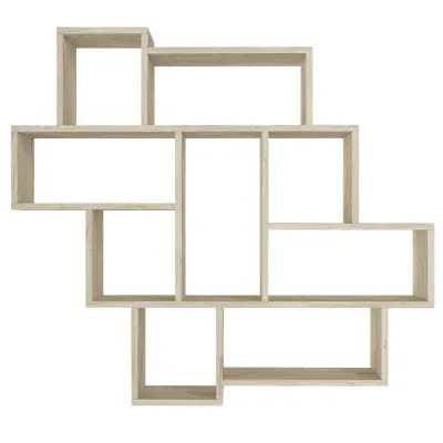 FUNZI LIVING Parola vägghylla - travertinmelamin