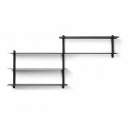 GEJST - Nivo Hylla B Black Ash/Black