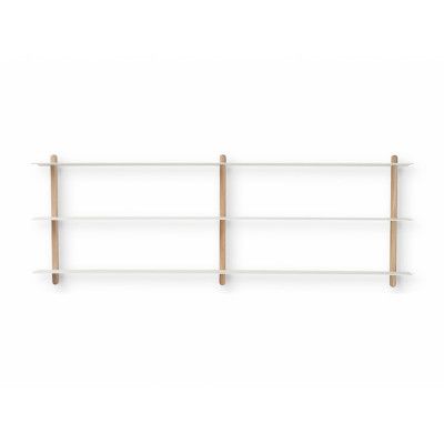 GEJST - Nivo Hylla D Ljus Ek/Vit