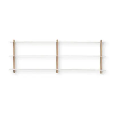 GEJST - Nivo Hylla D Ljus Ek/Vit