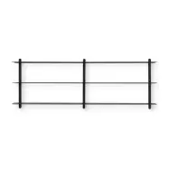 GEJST - Nivo Hylla D Svart Ask/Svart