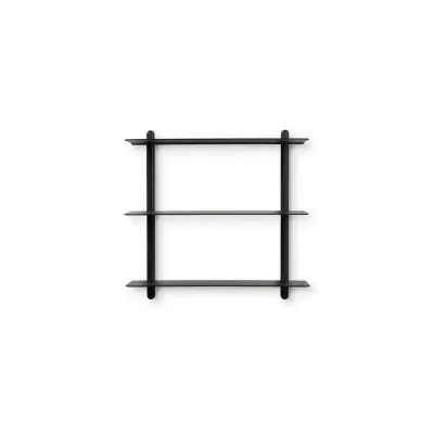 GEJST - Nivo Hylla Large A Svart Ask/Svart