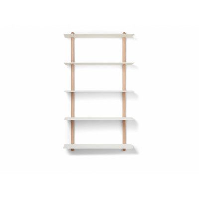 GEJST - Nivo Hylla Large E Ljus Ek/Vit