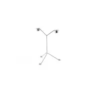 HAY - Wire Ljusstake Mirror