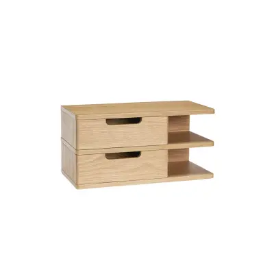 Hübsch - Open Hylla/Sidobord Nature