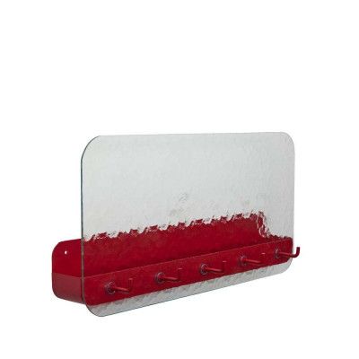 Hübsch - Shack Shelf Textured/Red