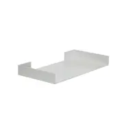 Hübsch - Sheets hylla ljusgrå, bredd 30 cm –