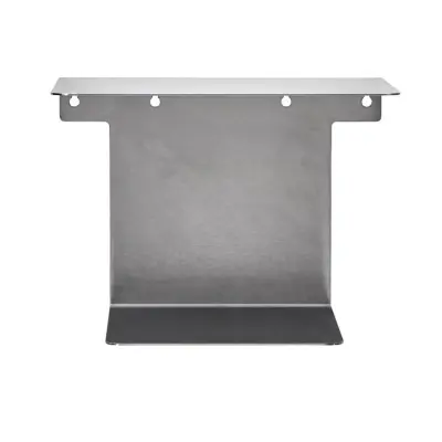 House Doctor - HDBook vägghylla, borstad silver, 32x25x23 cm –